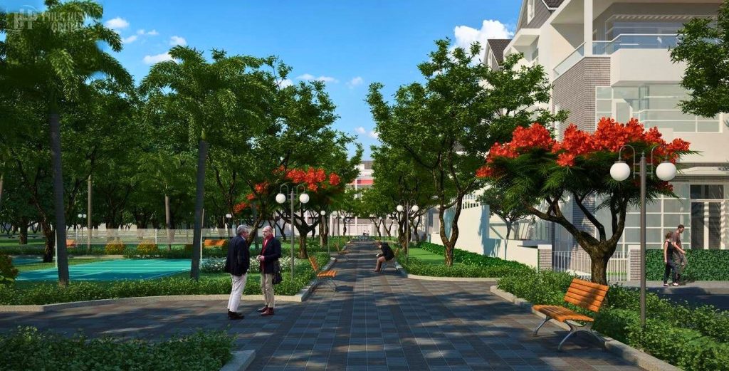 tiện ích nội khu đô thị hồ gươm xanh
