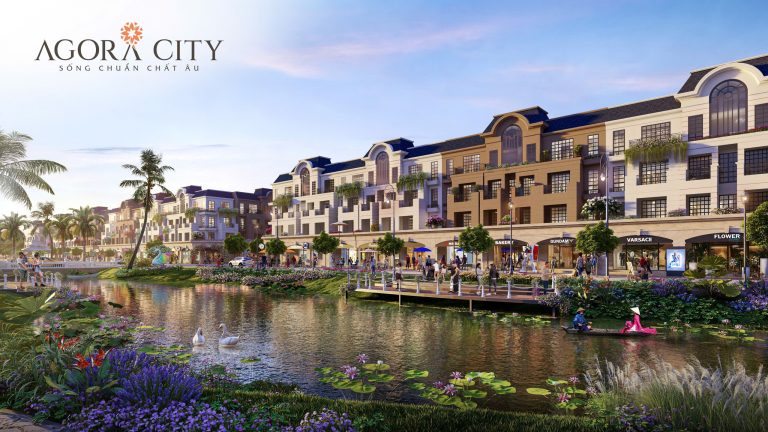 Công viên Swan Park dự án Agora City
