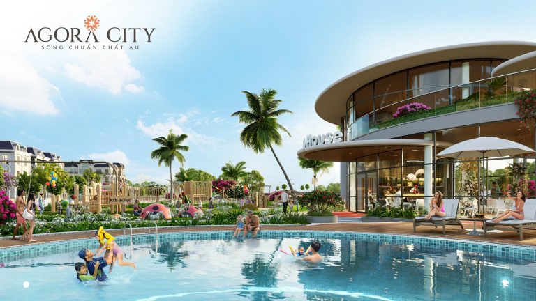 Hồ bơi dự án Agora City