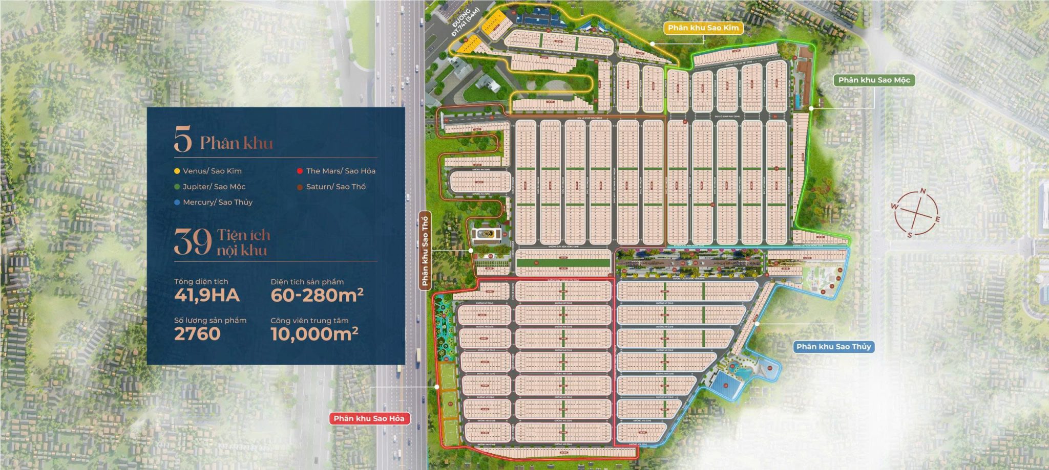 Mặt bằng dự án Alana City