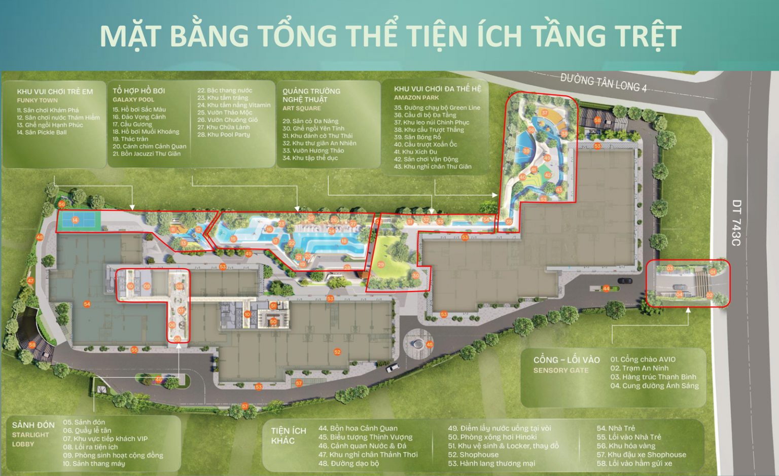 Tiện ích dự án TT AVIO