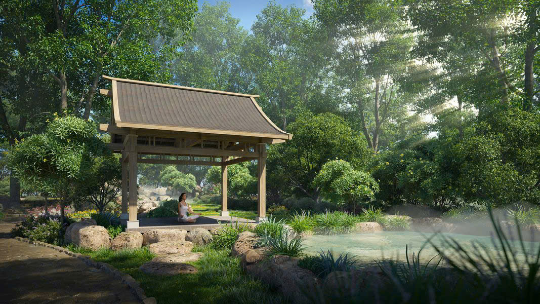 Phối cảnh tiện ích dự án Eco retreat