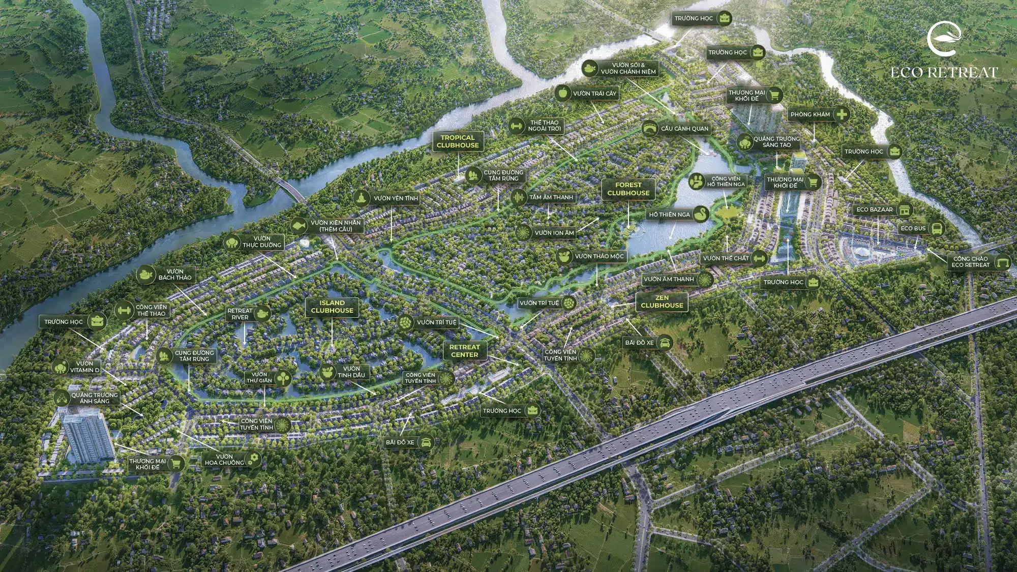 Tiện ích eco retreat