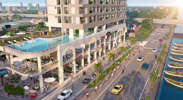 Trung tâm thương mại dự án Vinhomes Cần Giờ