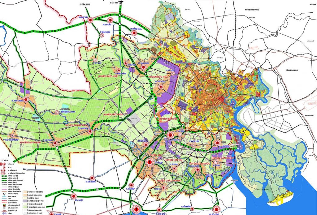 vị trí dự án dragon city